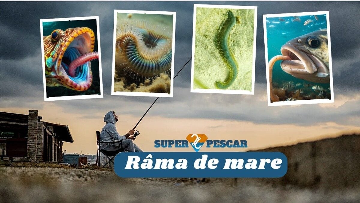Râma de mare - momeala perfectă pentru pescuitul sportiv în mare 1